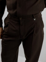 Πουκάμισο Overshirt Regular Fit & Παντελόνι Jogger Loose Fit Καφέ