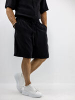 Βερμούδα Regular Fit & Πουκάμισο Regular Fit Μαύρο