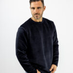 Μπλούζα Regular Fit Μονόχρωμη Μαύρη