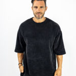 T-Shirt Oversized Μαύρο
