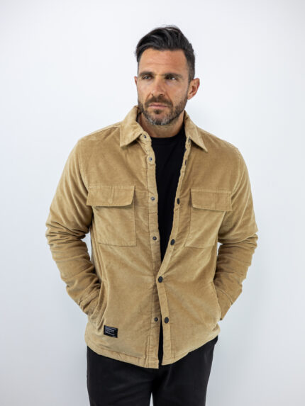 Ζακέτα Κοτλέ Regular Fit Ταμπά