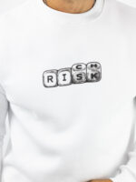 Φούτερ Risk Regular Fit Λευκό