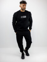 Φούτερ Risk Regular Fit Μαύρο