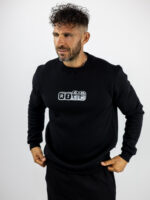 Φούτερ Risk Regular Fit Μαύρο