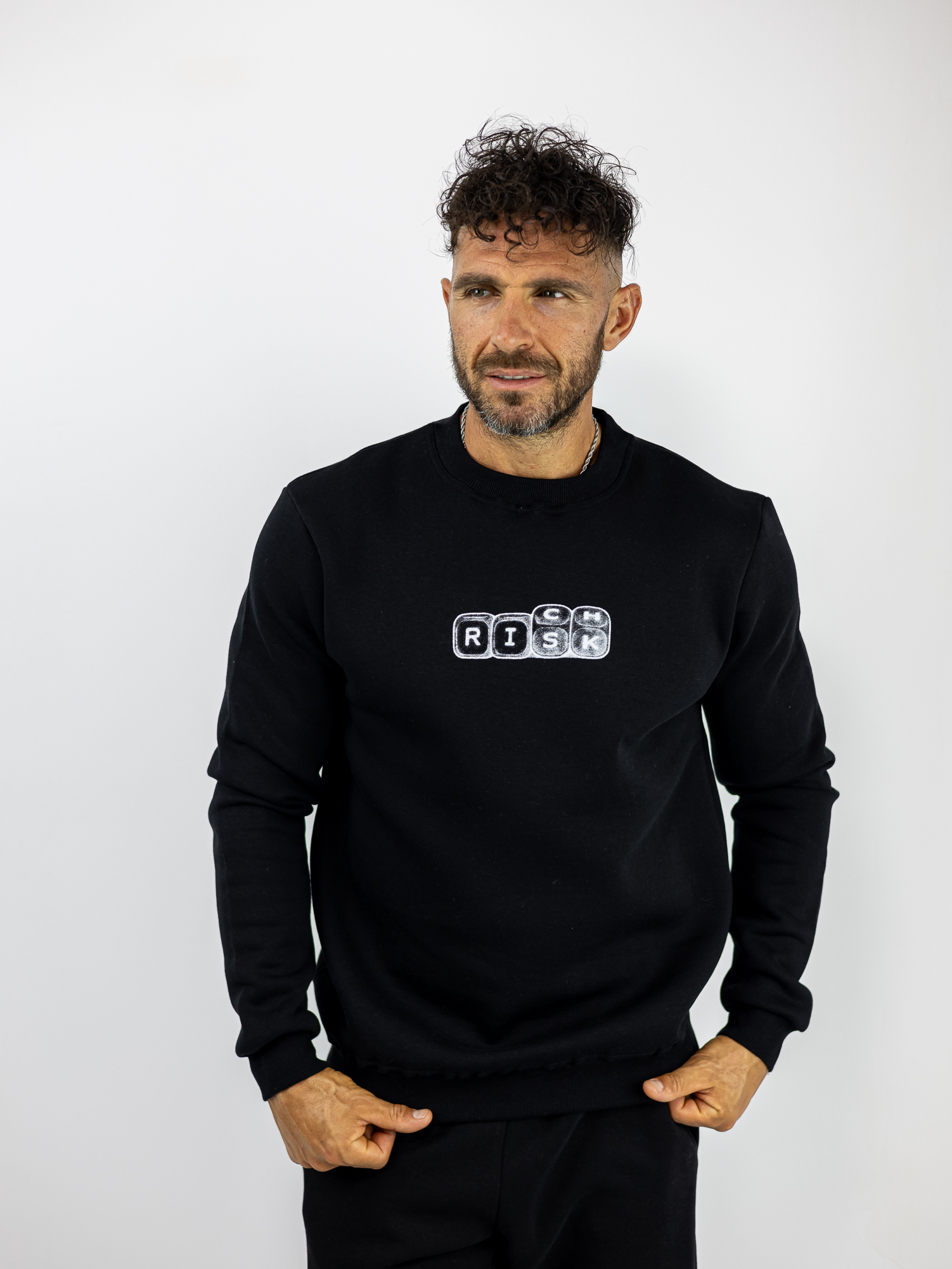 vo2-fouter-cotton4all-mauro-110462-04.jpg Φούτερ Risk Regular Fit Μαύρο