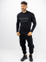 Μπλούζα Regular Fit Do it better Μακό Μαύρο
