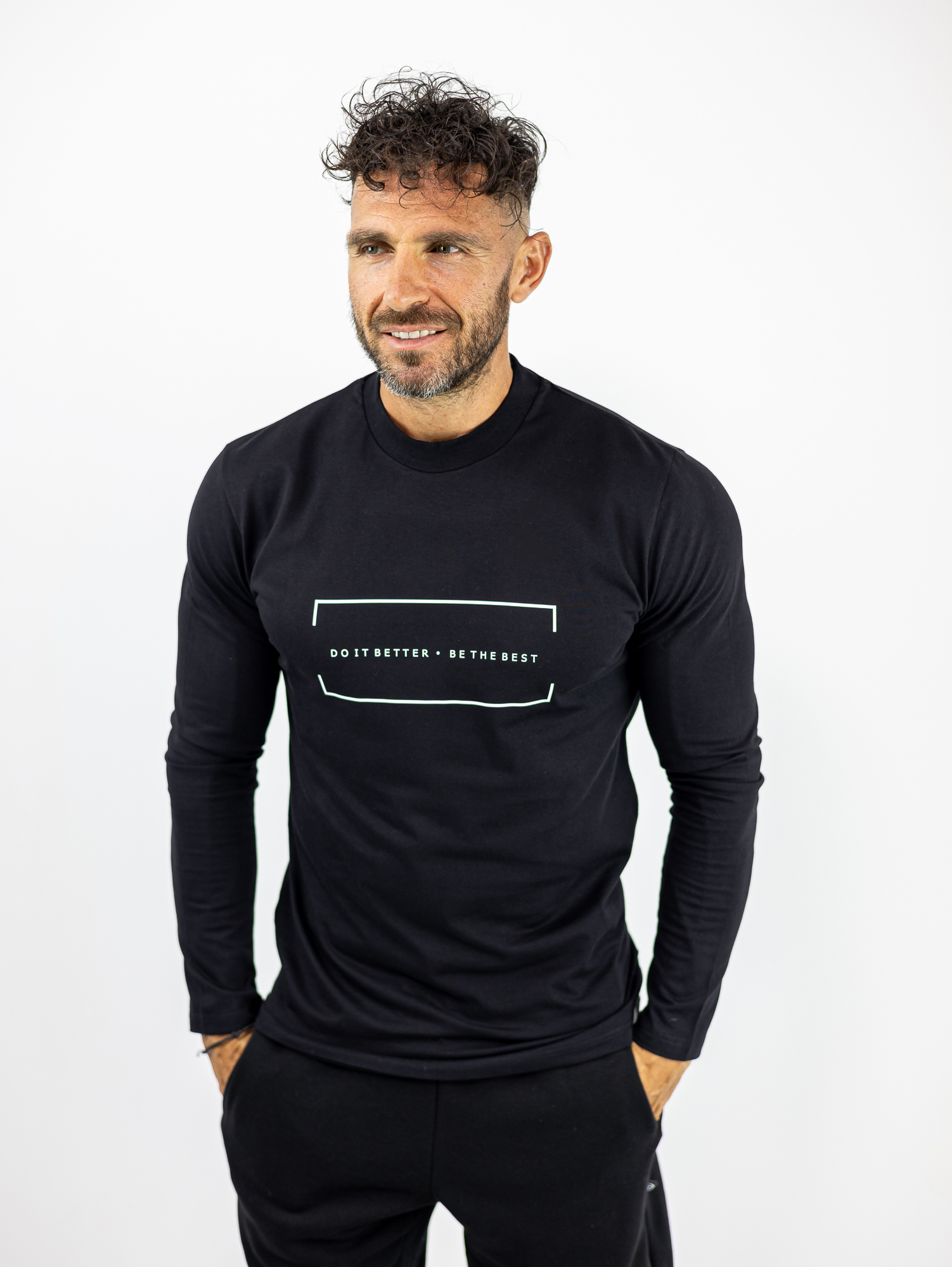 vo2-mplouza-cotton4all-mauro-110490-03.jpg Μπλούζα Regular Fit Do it better Μακό Μαύρο