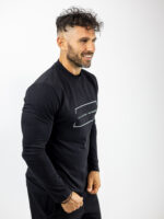 Μπλούζα Regular Fit Do it better Μακό Μαύρο