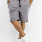 Βερμούδα Regular Fit Γκρί