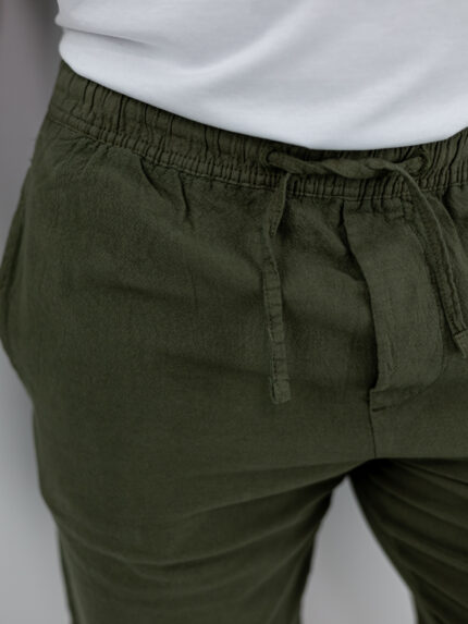 Βερμούδα Regular Fit Λαδί