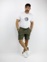 Βερμούδα Regular Fit Λαδί