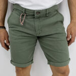 Βερμούδα Regular Fit Λαδί