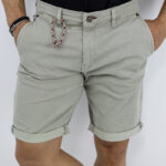 Βερμούδα Regular Fit Μπέζ