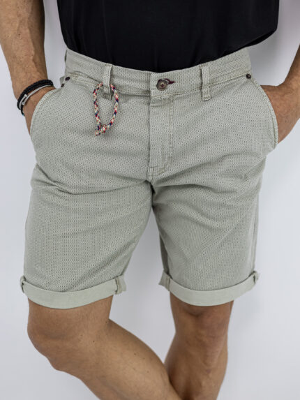 Βερμούδα Regular Fit Μπέζ