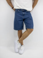 Βερμούδα Jean Regular Fit Μπλέ