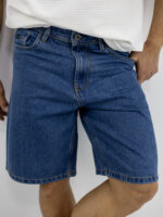 Βερμούδα Jean Regular Fit Μπλέ