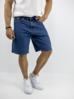 Βερμούδα Jean Regular Fit Μπλέ