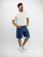 Βερμούδα Jean Regular Fit Μπλέ