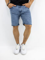Jean Βερμούδα Regular Fit Μπλέ