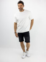 Jean Βερμούδα Regular Fit Μαύρη