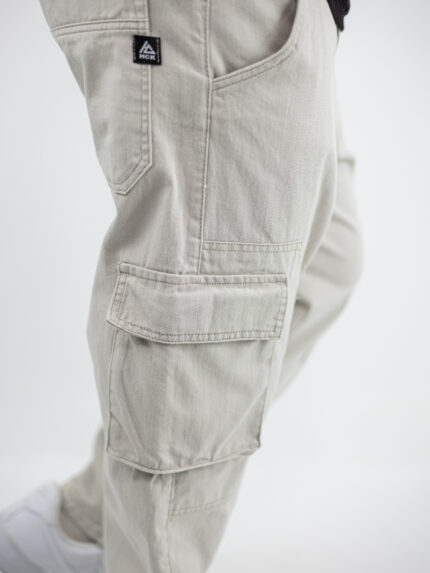 Παντελόνι Cargo Oversized Μπέζ