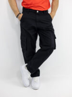 Παντελόνι Cargo Oversized Μαύρο