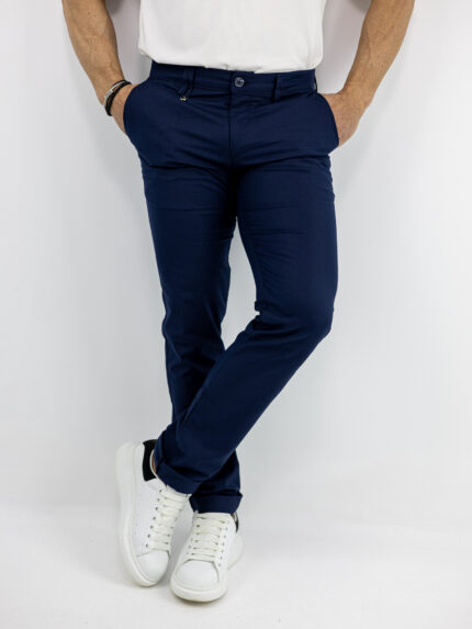 Παντελόνι Chinos Slim Fit Μπλέ