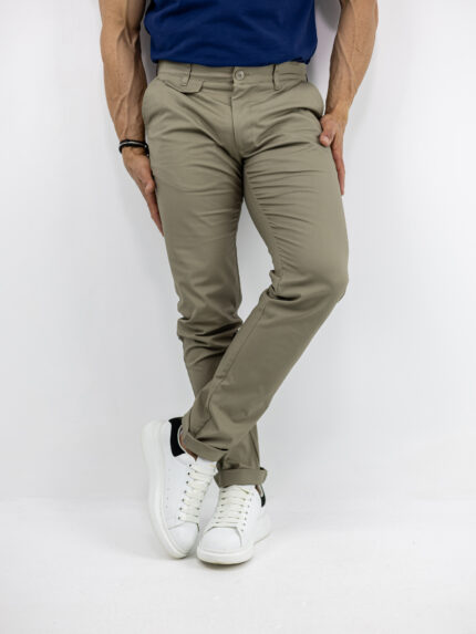 Παντελόνι Chinos Πικέ Fanco