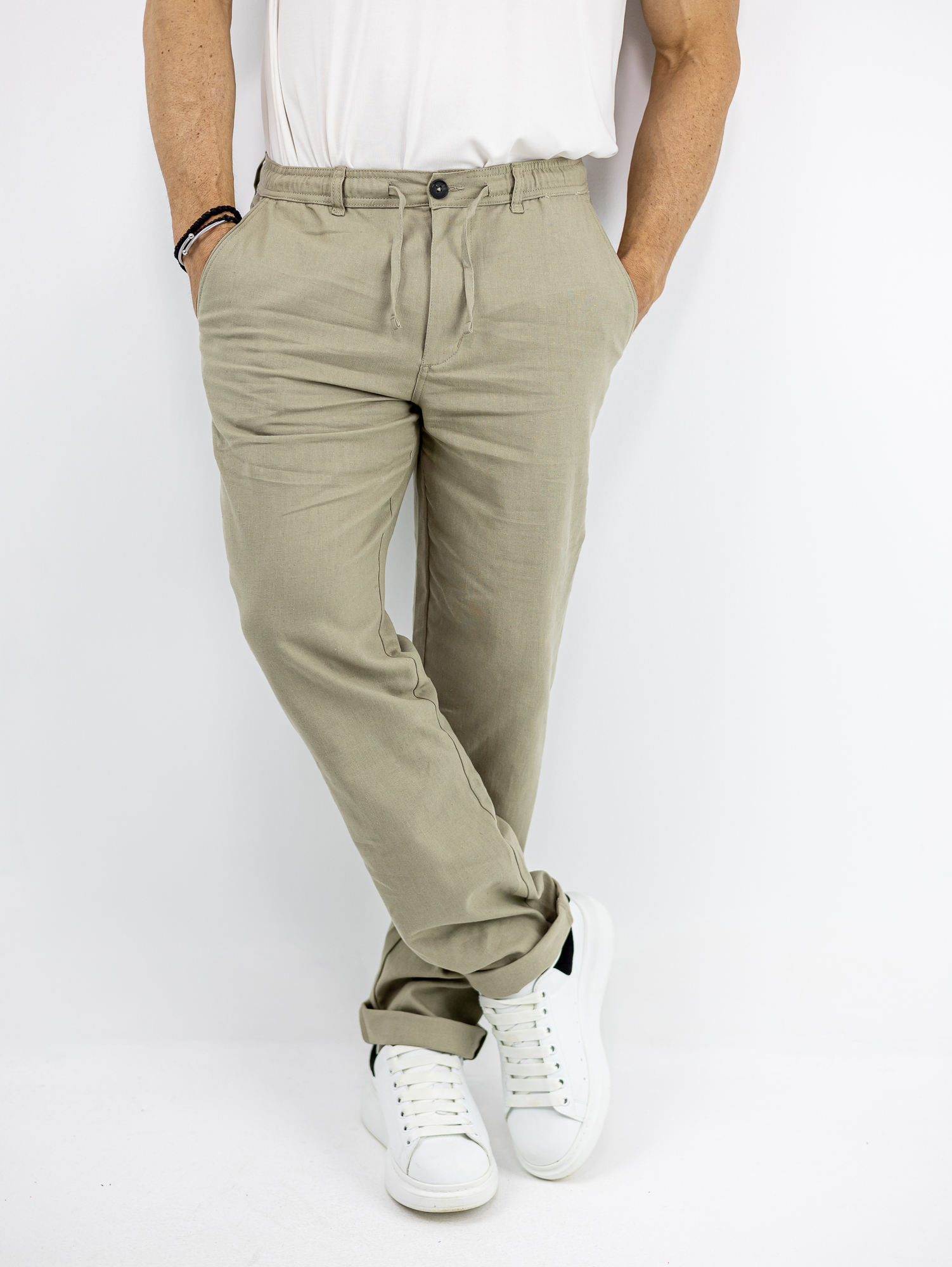CHINOS_MARCUS_130129_FANCO_01.jpg Παντελόνι Chinos Λινό Regular Fit Fanco