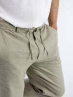 Παντελόνι Chinos Λινό Regular Fit Fanco