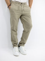 Παντελόνι Chinos Λινό Regular Fit Fanco