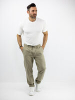 Παντελόνι Chinos Λινό Regular Fit Fanco
