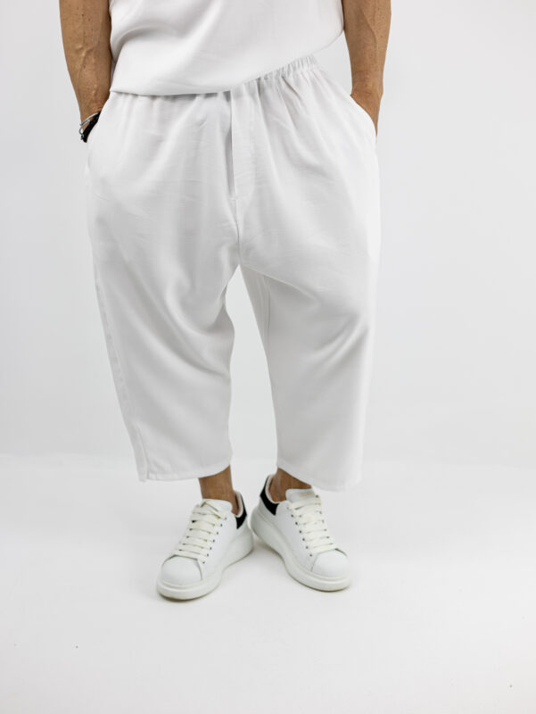 Πάντελονι Oversized Japanese Λεύκο