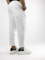 Παντελόνι Jogger Loose Fit Λευκό