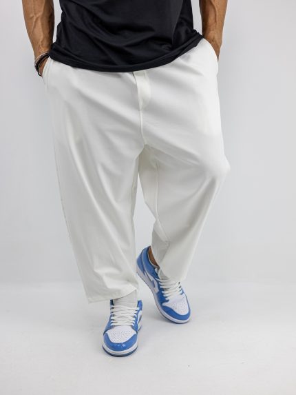 Πάντελονι Oversized Japanese Λεύκο