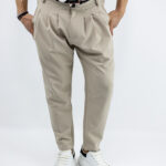 Παντελόνι Jogger Loose Fit & Λάστιχο Πίσω Μπέζ