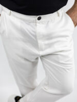 Jean Παντελόνι Jogger Loose Fit Λεύκο