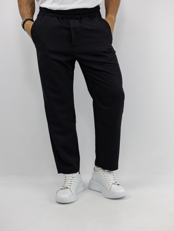 Παντελόνι Jogger Regular Fit Μαύρο