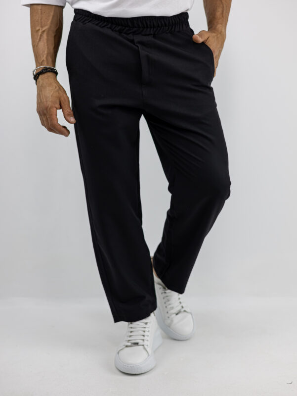 Παντελόνι Jogger Regular Fit Μαύρο