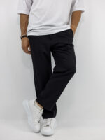 Παντελόνι Jogger Regular Fit Μαύρο