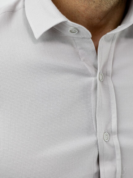 Πουκάμισο Slim Fit - Στενή Γραμμή Μπέζ