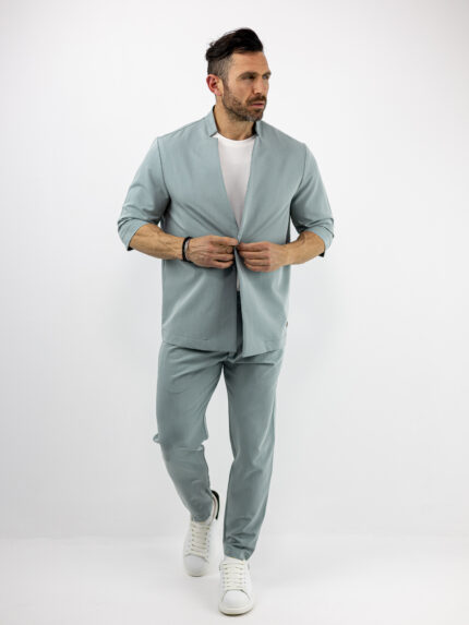 Παντελόνι Chinos Regular Fit & Σακάκι Regular Fit Μέντα