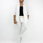 Παντελόνι Chinos Regular Fit & Σακάκι Regular Fit Λευκό