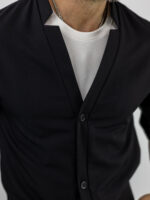 Παντελόνι Jogger Loose Fit & Σακάκι Overshirt Μαύρο