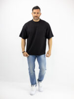 T-Shirt Oversized Καλαμπόκι Μαύρο