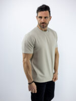 T-Shirt Regular Fit Καλαμπόκι Μπέζ