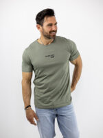 T-Shirt Regular Fit No More Limits Λαδί