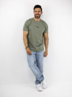 T-Shirt Regular Fit No More Limits Λαδί