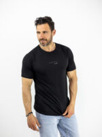 T-Shirt Regular Fit No More Limits Μαύρο