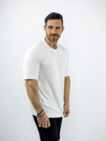 T-Shirt Regular Fit Μονόχρωμο Λευκό